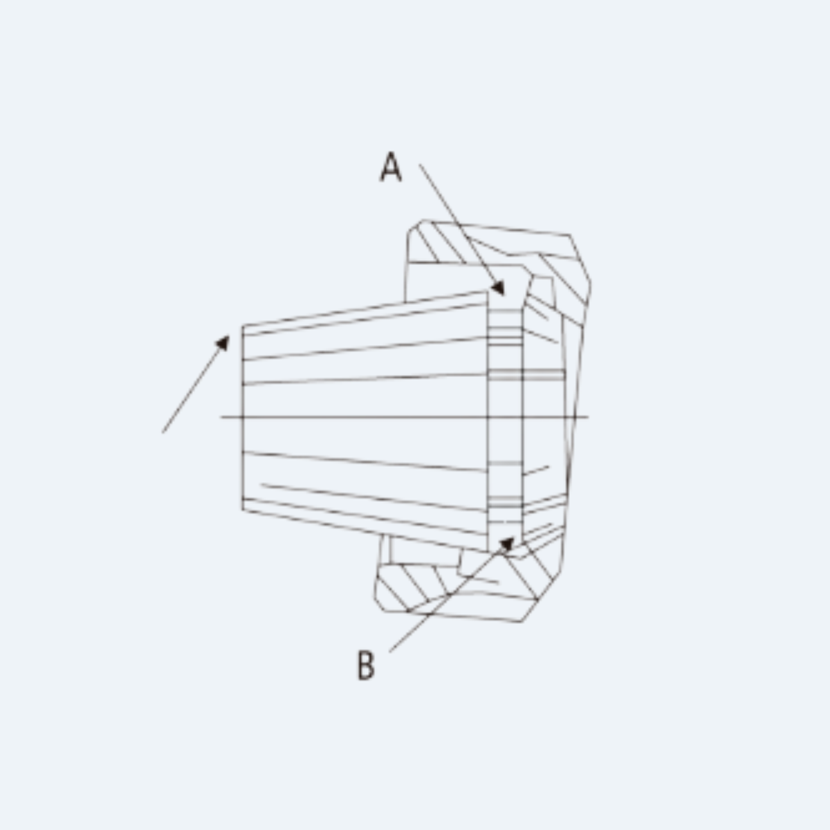 Pinça ER16 BT Fixo Ø1,00 mm DIN 6499 para Porta-Pinça CNC