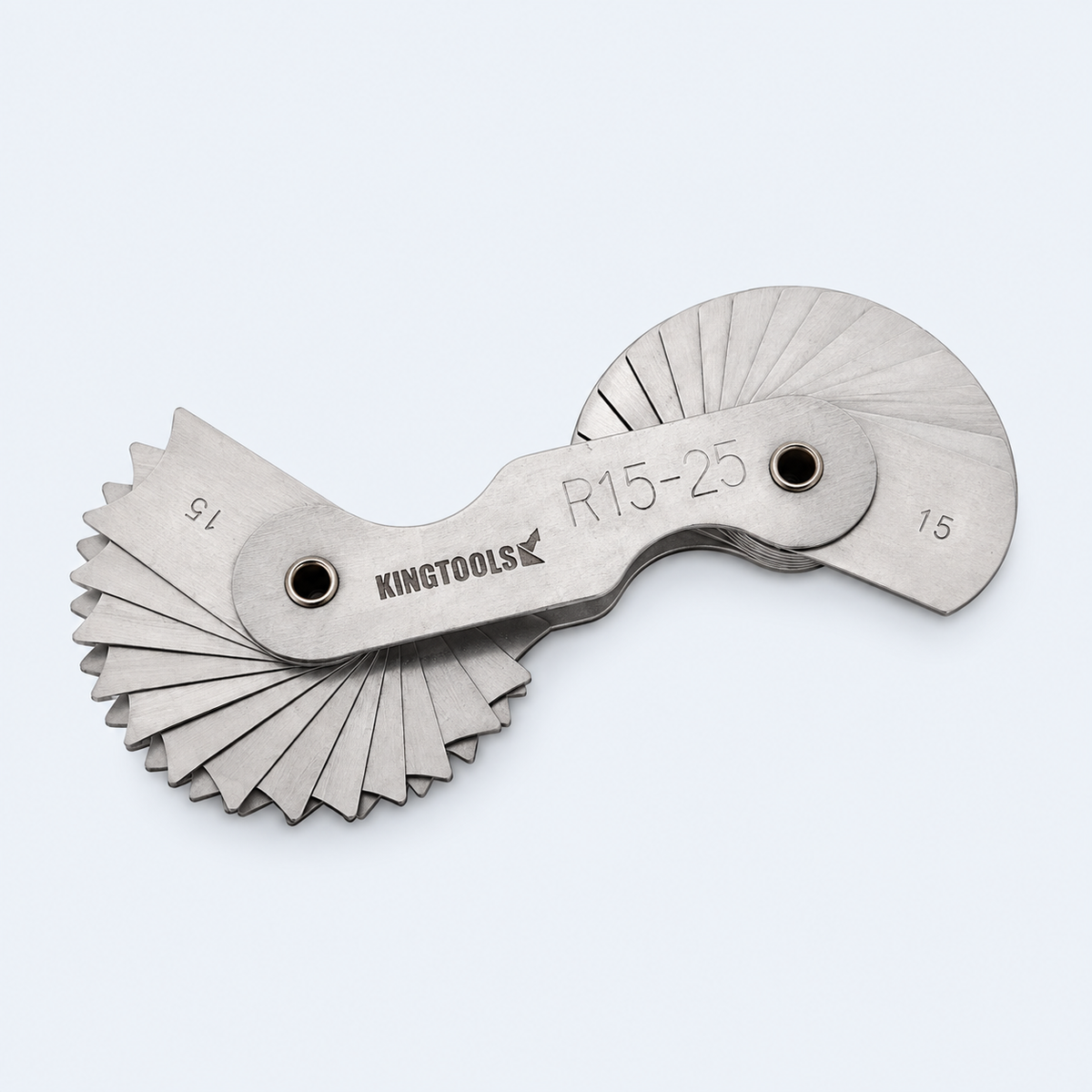 Calibrador de raio KingTools 600.002 de 15 a 25 mm