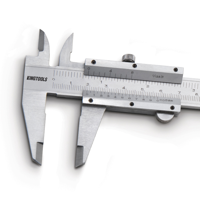 Paquímetro universal KingTools — detalhe 500.150