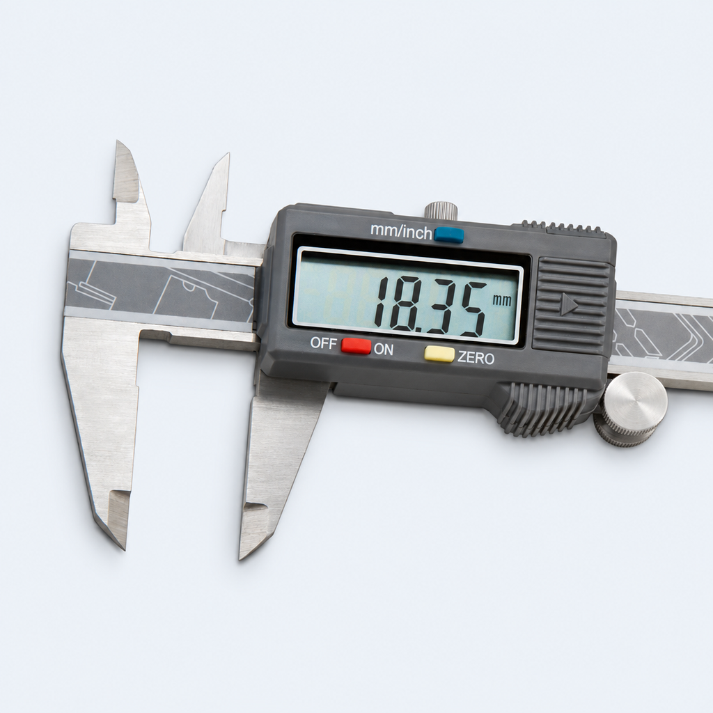 Detalhe do visor de dígitos grandes Kingtools