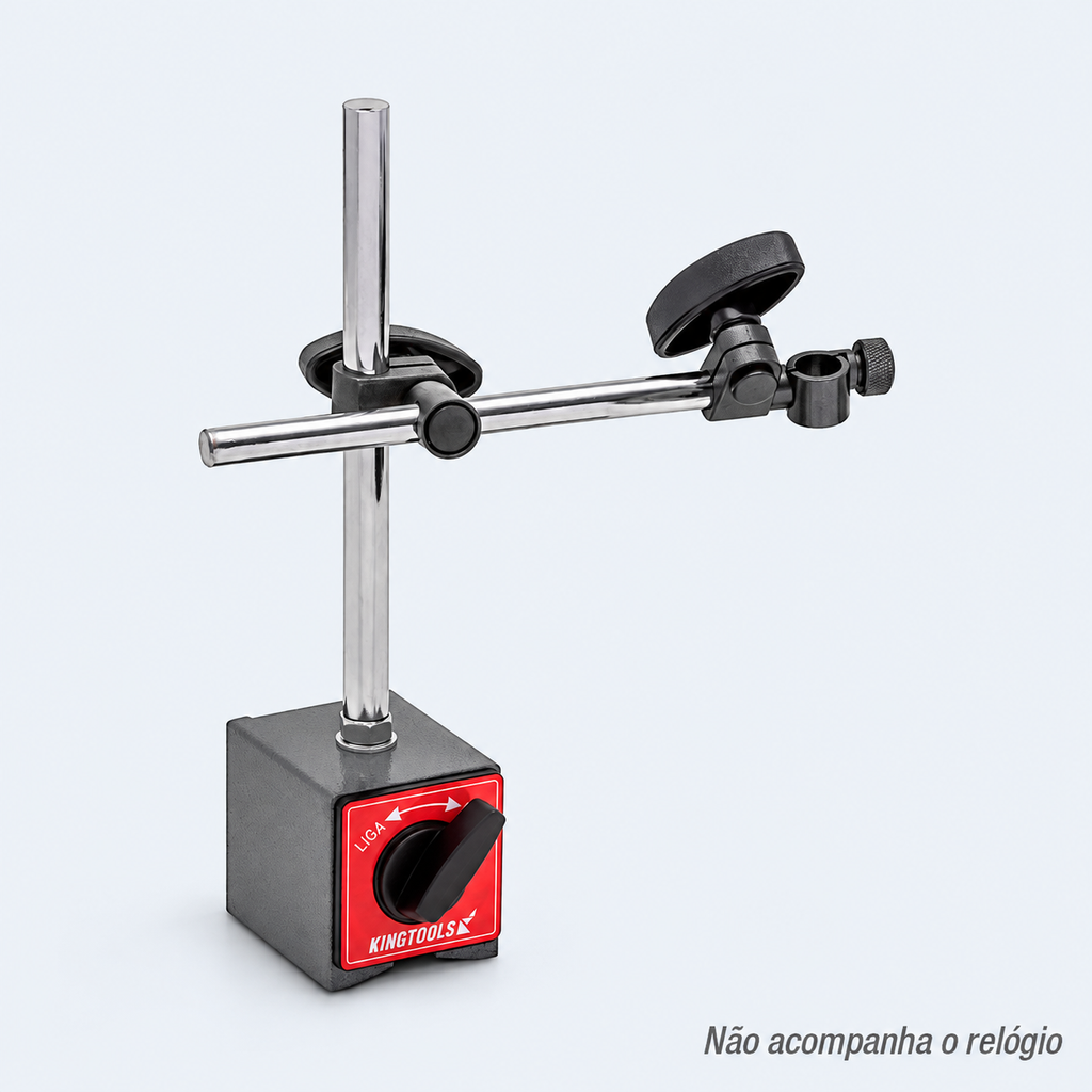 Suporte magnético KingTools 506.600 sem relógio