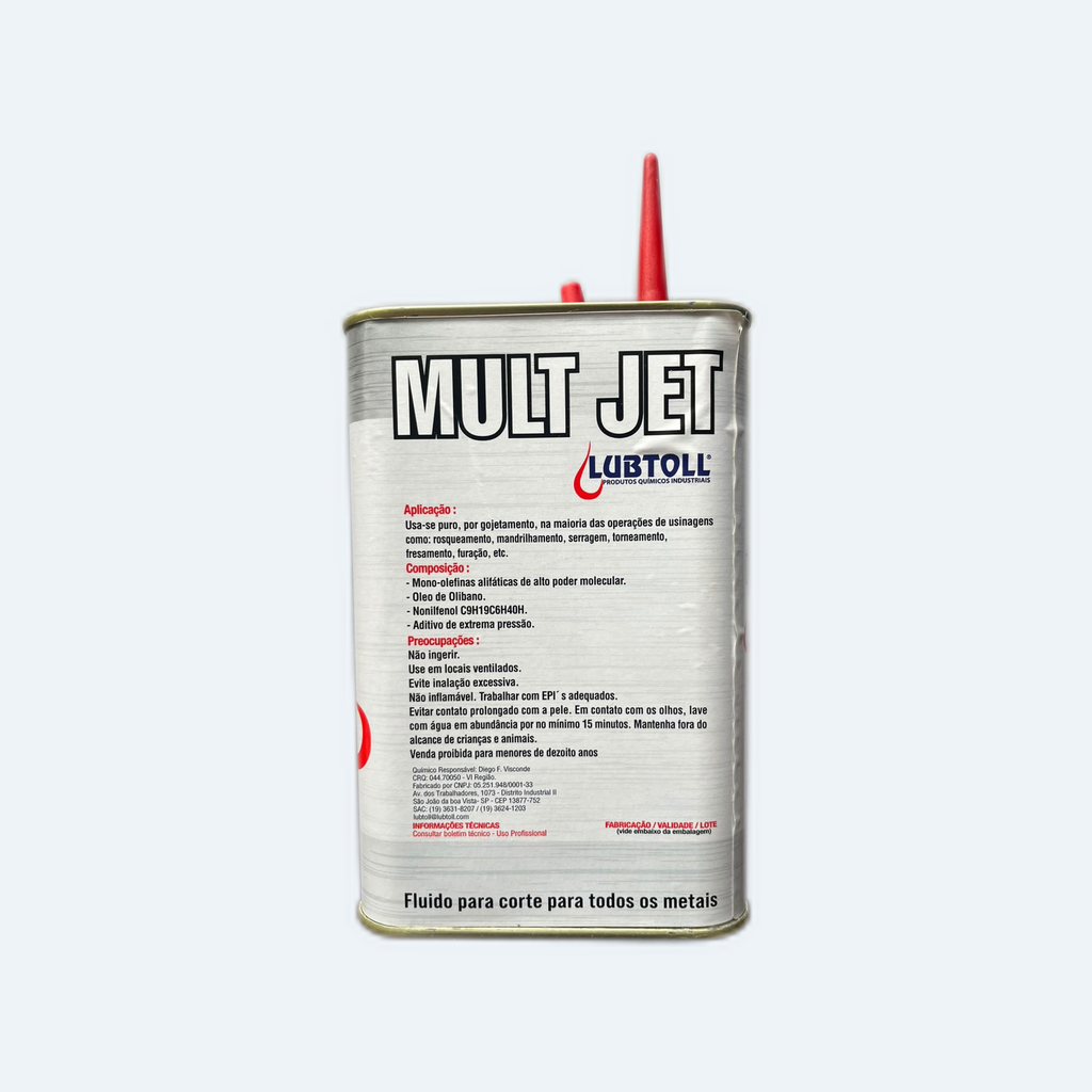 MULT JET 500 ml — foto original do rótulo
