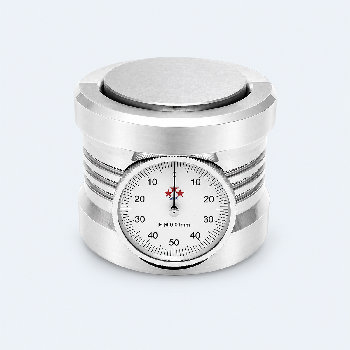 Presseter com Relógio BT Fixo de 50 mm com Base Magnética